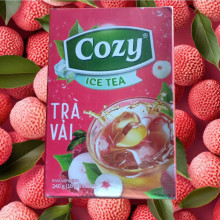 Trà vải Cozy Ice Tea 240g (16 gói x 15g)