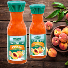 Sinh tố Đào Golden Farm Peach Concentrate 1 lít