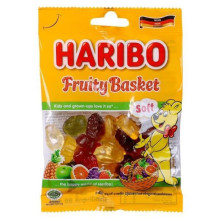 Kẹo dẻo Haribo Fruity Basket 80g F122794