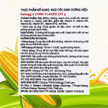 Ngũ cốc dinh dưỡng Kellogg's Corn Flakes 275g