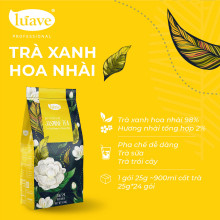Trà Xanh Hoa Nhài Thượng Hạng Lúave Premium Jasmine Green Tea