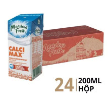 Sữa tươi tiệt trùng giàu canxi ít béo Meadow Fresh 200ml