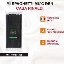 Mì Spaghetti Mực Đen Casa Rinaldi 500g