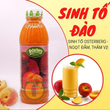 Sinh Tố Đào Osterberg Peach Fruit Crush 1L