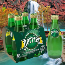 Nước khoáng thiên nhiên bổ sung ga từ nguồn Perrier B102727