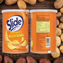 Snack Khoai Tây Chiên Slide Original 65G