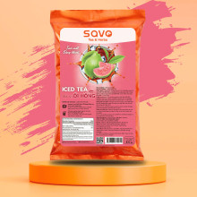 Trà Hòa Tan Ổi Hồng SAVO Iced Tea Túi 800g