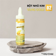 Màu nhũ kim vàng Unicorn 10gr