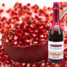 Nước Ép Trái Cây Có Gas Organic Hương Lựu Valde France 750ml