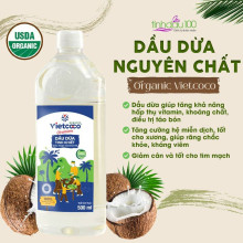 Dầu dừa tinh khiết Vietcoco 500ml