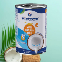 Nước cốt dừa organic Vietcoco 400ml