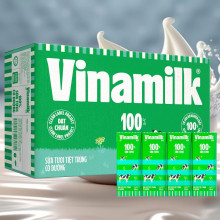 Sữa tươi tiệt trùng có đường Vinamilk 180ml