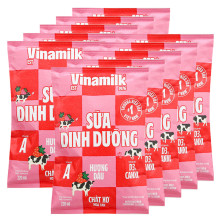 Sữa dinh dưỡng hương dâu Vinamilk 220ml