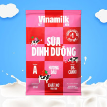 Sữa dinh dưỡng hương dâu Vinamilk 220ml