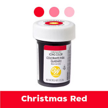 Màu thực phẩm đỏ Wilton Christmas Red Icing Colors 28g