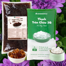 Thạch Trân Châu 3Q Wonderful Trắng 2kg