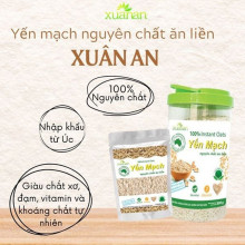 Yến mạch nguyên chất ăn liền Xuân An 800g