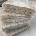 Bánh tráng mè đen xấp 50 cái