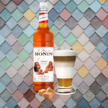 Siro Monin Caramel Syrup 700ml