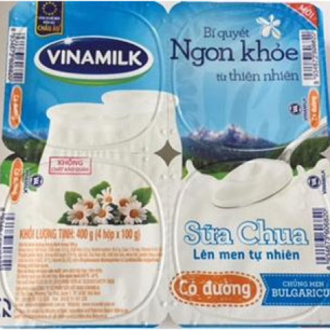 Sữa chua có đường Vinamilk 100g