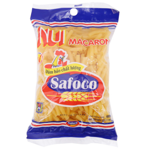 Nui ống Safoco 400g