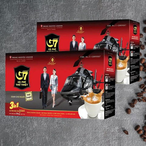 Cà phê sữa G7 3 trong 1 hộp 336g