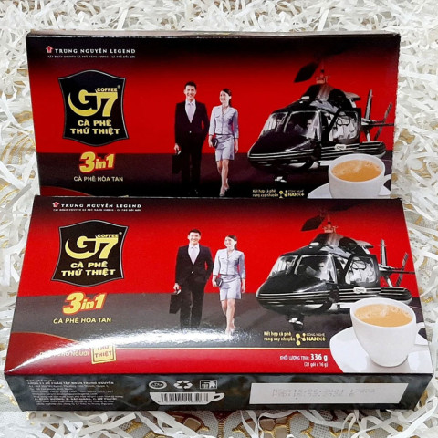 Cà phê sữa G7 3 trong 1 hộp 336g