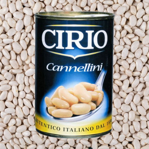 Đậu Tây Trắng Cirio Cannellini Beans 400g F122392