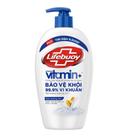 Nước rửa tay Lifebuoy chai 444ml