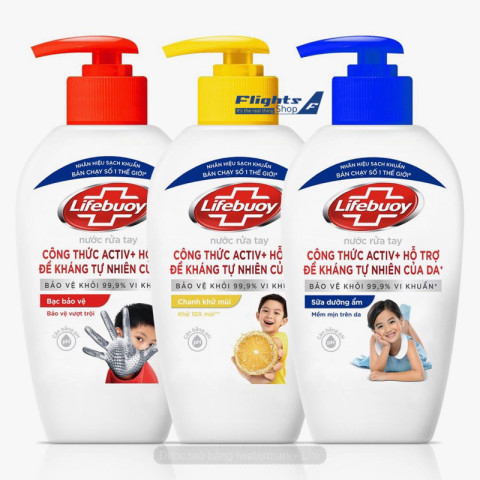 Nước rửa tay Lifebuoy chai 444ml