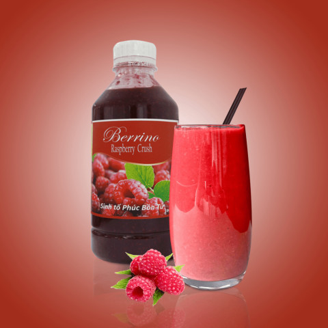 Sinh tố Phúc Bồn Tử Berrino Rasberry Crush 1L