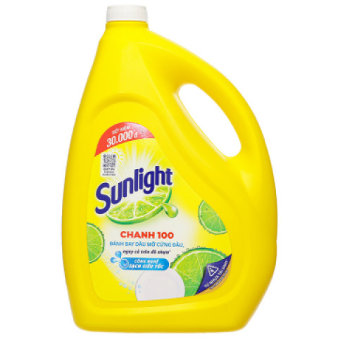 Nước rửa chén hương chanh Sunlight 3.6kg