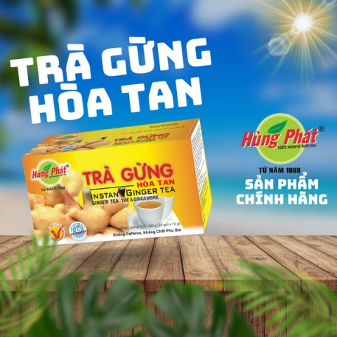  Trà gừng Hùng Phát 2g