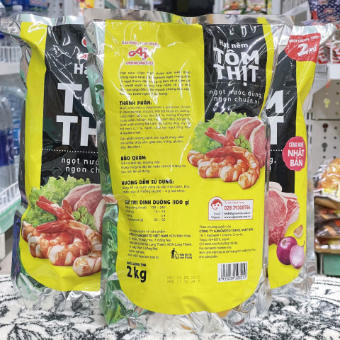 Hạt nêm Ajinomoto tôm thịt 2kg