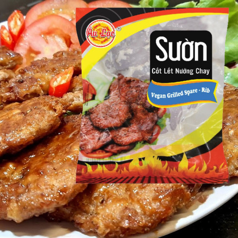 Sườn Cốt Lết Nướng Chay Âu Lạc 200g