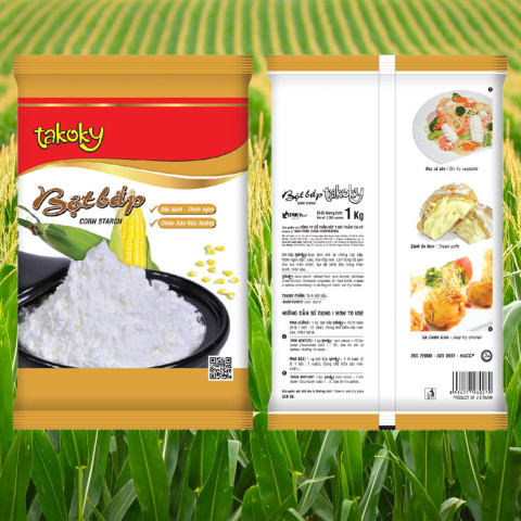 Bột bắp Tài Ký Takoky 1kg