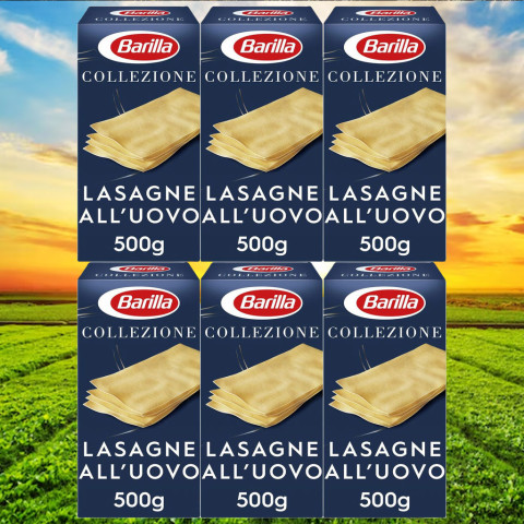 Mỳ lá Barilla Lasagne All Uovo 500g F100393
