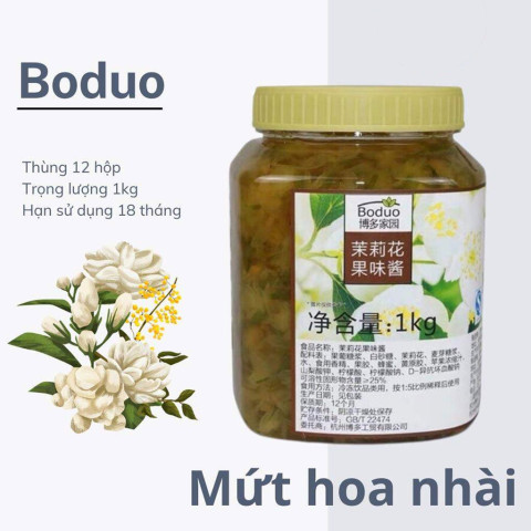 Mứt Hoa Nhài Boduo Jasmine Flavored Jam 1kg