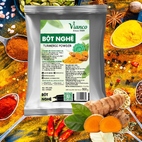 Bột nghệ Vianco 500gr