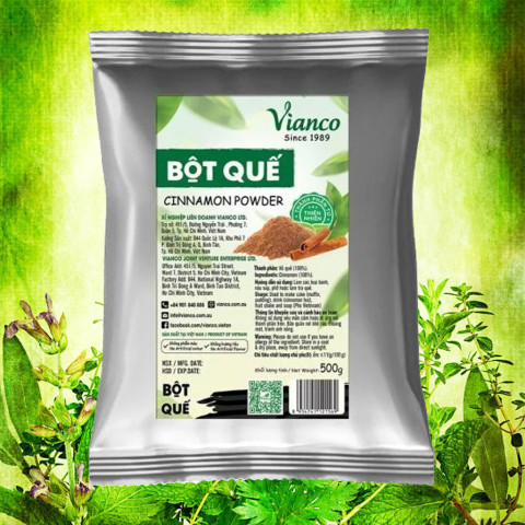 Bột Quế Việt Ấn Vianco 500gr