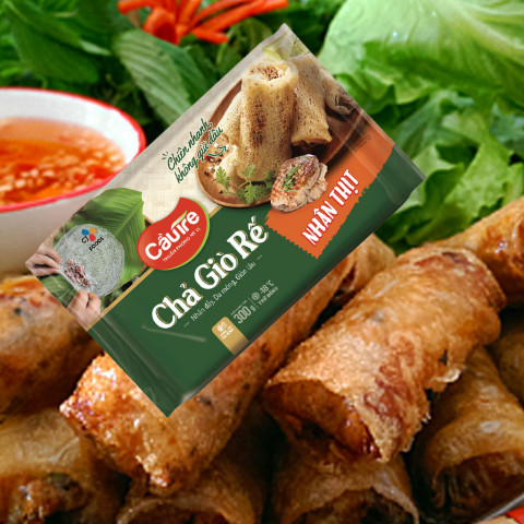 Chả giò rế nhân thịt Cầu Tre 300g