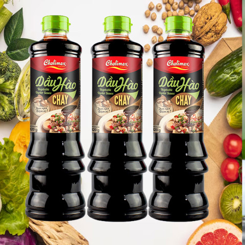 Dầu hào chay Cholimex 820g x 12