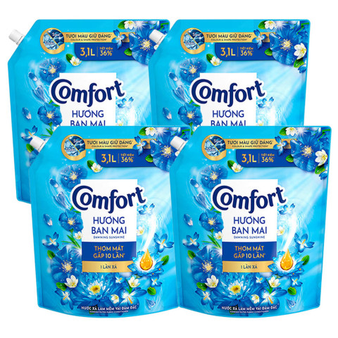 Nước xả vải Comfort một lần xả 3.1 lít