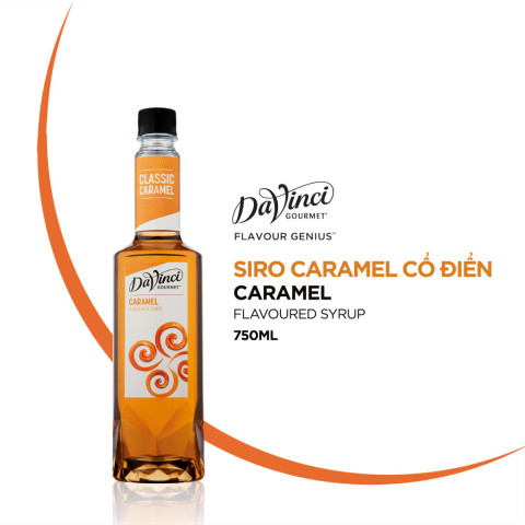 Sirô DaVinci Gourmet Caramel Flavour Syrup 750ml