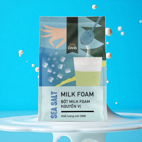 Bột Milk Foam Nguyên Vị Dans 500g