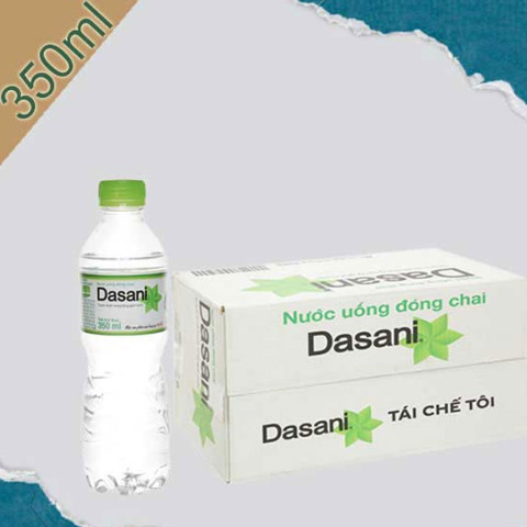 Nước suối Dasani 350ml x 24