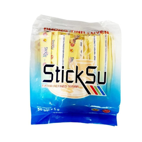 Đường que Sticksu Biên Hòa 300g (50 que x 6gr)