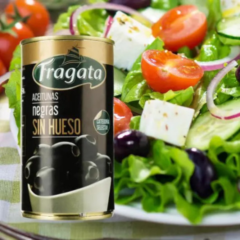 Quả ô liu đen tách hạt Fragata 350g