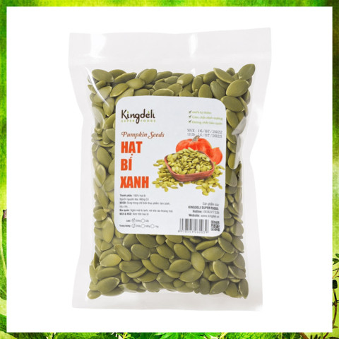 Hạt Bí Xanh Tách Vỏ Kingdeli 1kg
