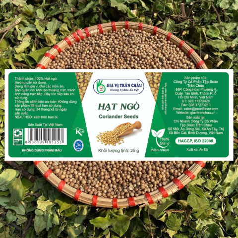 Hạt ngò gói 500gr